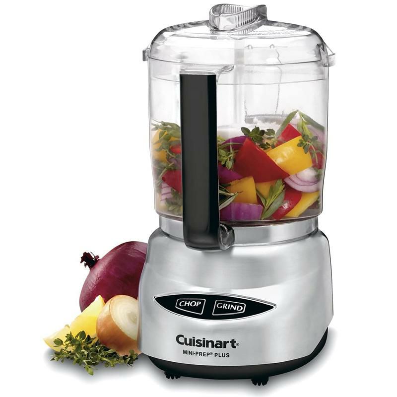 ミニフードプロセッサー4カップステンレスクイジナートCuisinartMini-PrepPlus4-CupFoodProcessor,BrushedStainless家電