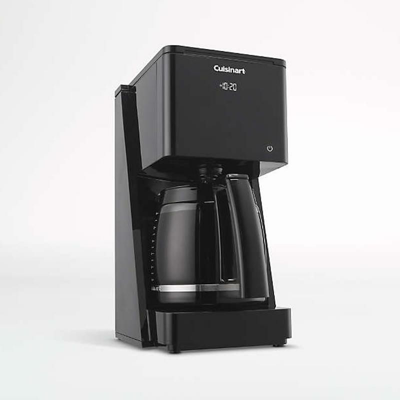 コーヒーメーカー14カップタッチスクリーンガラスカラフェプログラムタイマーブラック黒クイジナートCuisinartTouchscreen14-CupProgrammableCoffeemakerDCC-T20家電