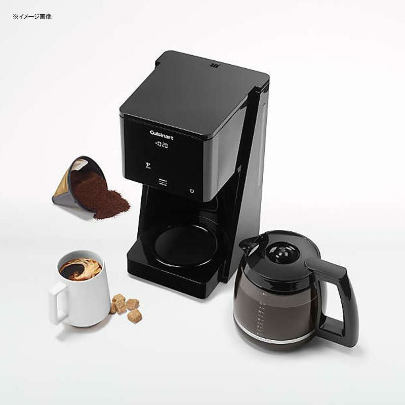 コーヒーメーカー14カップタッチスクリーンガラスカラフェプログラムタイマーブラック黒クイジナートCuisinartTouchscreen14-CupProgrammableCoffeemakerDCC-T20家電