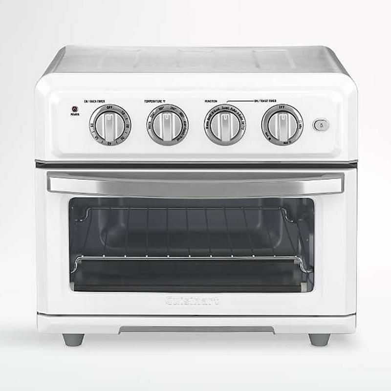 エアフライヤーオーブンホワイト白クイジナートCuisinartWhiteAirFryerToasterOvenTOA-60W家電