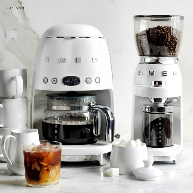 コーヒーグラインダー電動ミル豆挽きスメッグウイリアムズ・ソノマ限定Williams-SonomaSmegCoffeeGrinderCGF01家電