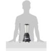 バーブレンダー業務品質ミキサーステンレスジャー950mlBPAフリーブラック黒ワーリングWaringCommercialBB155SbarBlender,Black家電