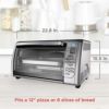 コンベクションオーブンシルバーブラック+デッカーBLACK+DECKERCountertopConvectionToasterOven,Silver,CTO6335S家電