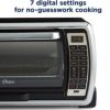 コンベクションオーブンデジタルブラック黒オスターOsterToasterOven|DigitalConvectionOven,Large6-SliceCapacity,Black/PolishedStainless家電