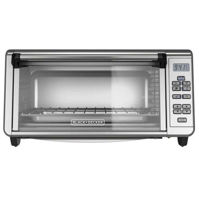 コンベクションオーブン ステンレス ブラック + デッカー Black+Decker TO3290XSBD Toaster Oven, 8-Slice, Stainless Steel 家電