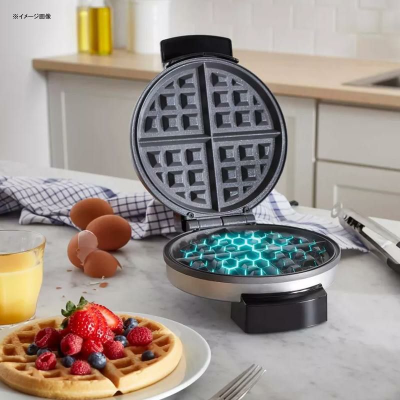 ベルギーワッフルメーカー丸型ラウンドダイアモンドフォースオスターOsterDiamondForceNonstickBelgianWaffleMaker家電