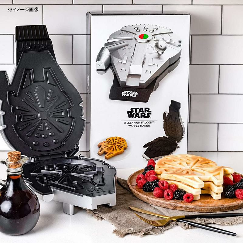 スターウォーズミレニアムファルコンワッフルメーカーStarWarsDeluxeMillenniumFalconWaffleMaker家電