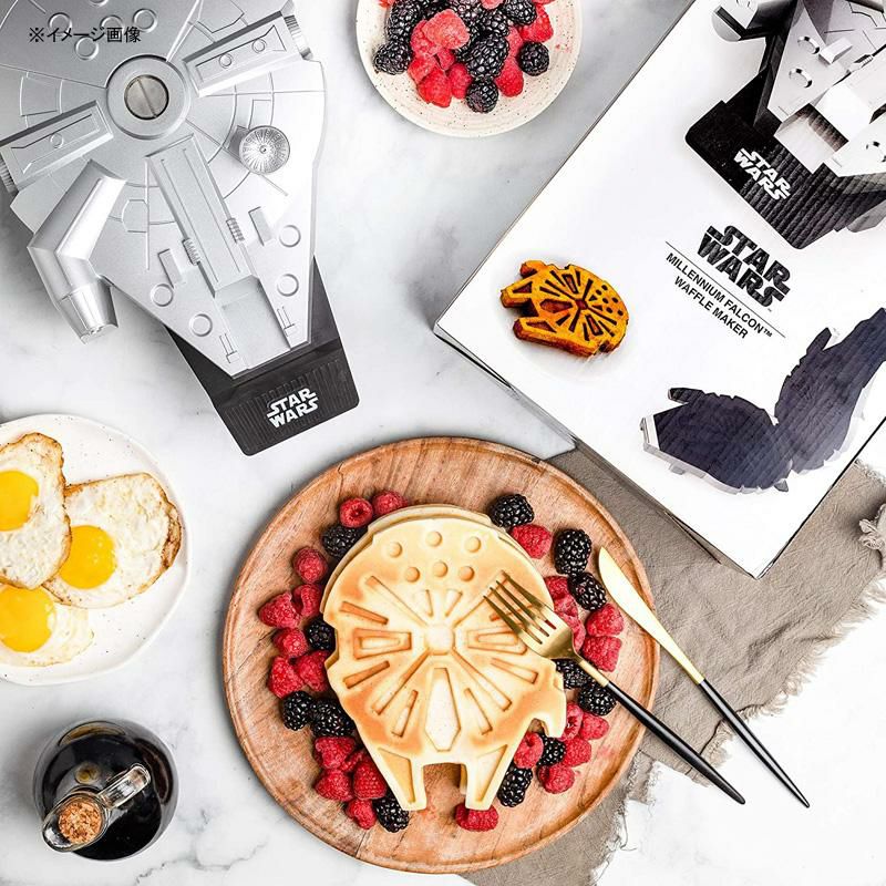 スターウォーズミレニアムファルコンワッフルメーカーStarWarsDeluxeMillenniumFalconWaffleMaker家電