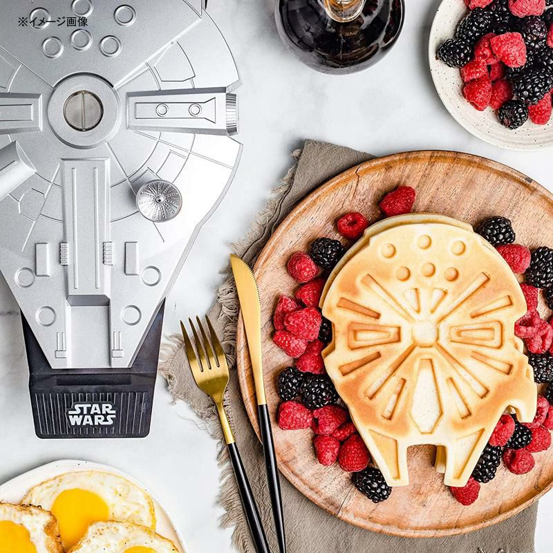 スターウォーズミレニアムファルコンワッフルメーカーStarWarsDeluxeMillenniumFalconWaffleMaker家電