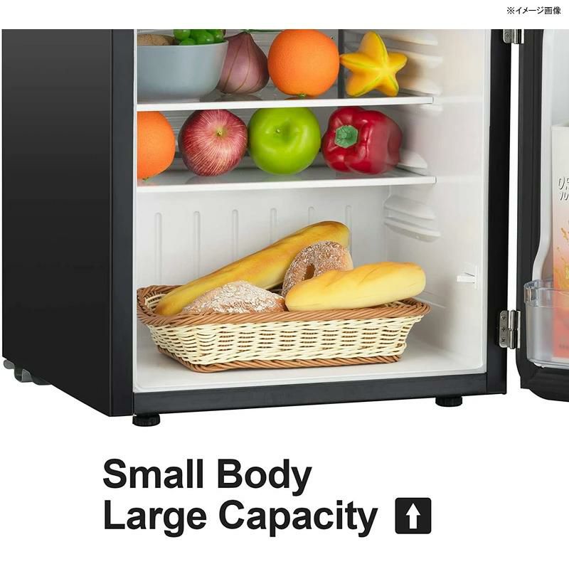 冷蔵庫1ドアミニコンパクト45LRefrigeratorSingleDoorMiniFridgewithFreezer1.6Cu.Ft家電