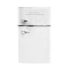 冷蔵庫冷凍庫付レトロ2ドアコンパクト90LMagicChefRetro3.2cu.ft.2-DoorMiniFridgeinMintGreen家電