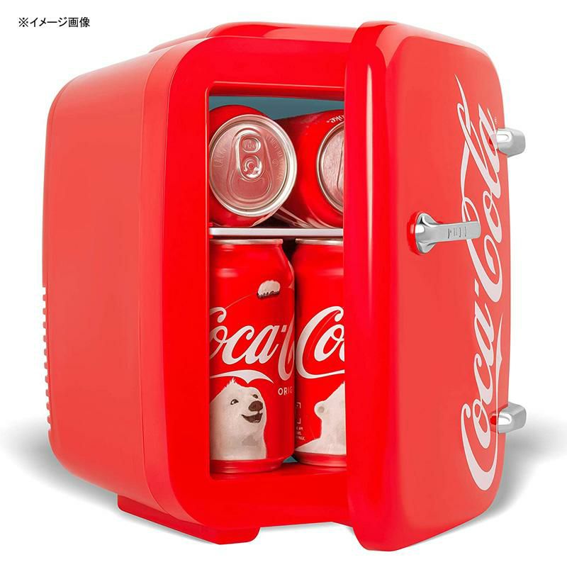 コカコーラミニ冷温庫温冷保冷保温4L車載可Coca-ColaVintageChic4LCooler/WarmerMiniFridgebyCooluliforCars,RoadTrips,Homes,OfficesandDorms(110V/12V)