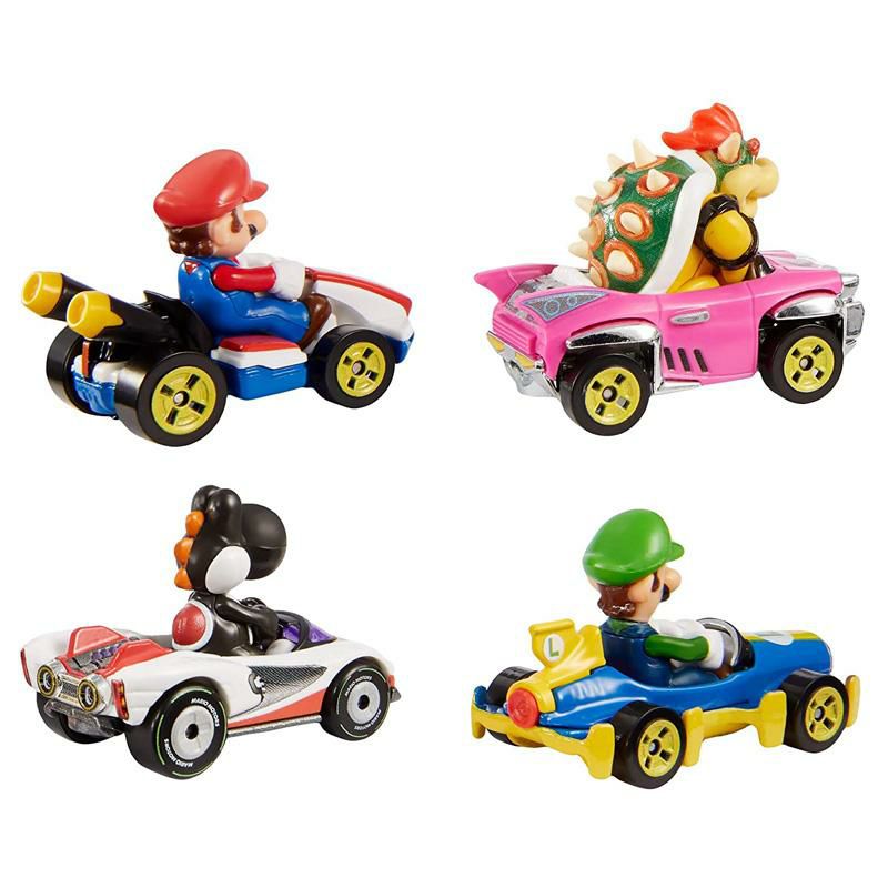 ホットウィール マリオカート フィギュア 4体セット ダイキャスト 1:64