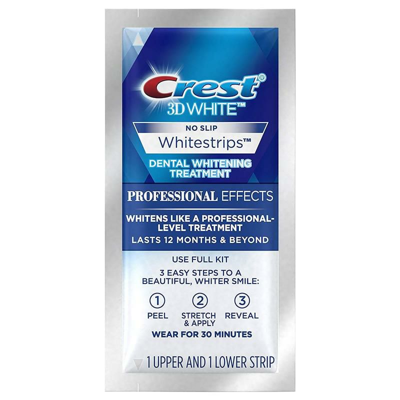 貼る ホワイトニングキット 歯を白く 3Dホワイトストリップ Crest 3D White Professional Effects  Whitestrips 20 Treatments + Crest 3D White 1 Hour Express Whitestrips 2  Treatments - Teeth Whitening Kit | アルファエスパス