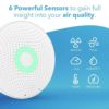 空気質モニターラドン大気質エアーチェック湿度温度気圧酸素AirthingsWavePlus-Radon&AirQualityMonitor(VOC,Humidity,Temp,CO2,Pressure)