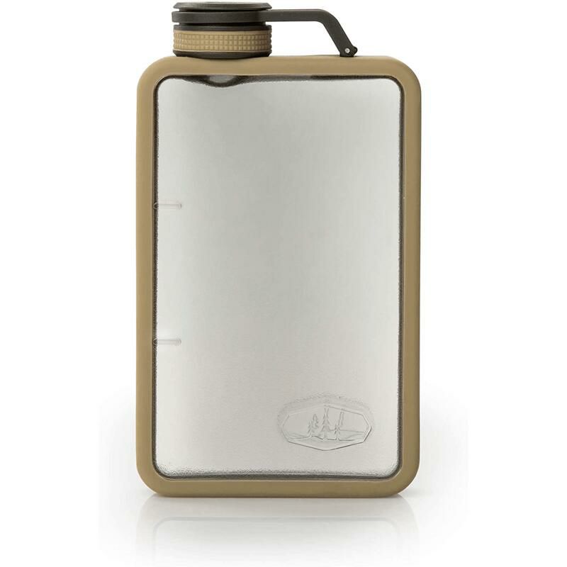 水筒軽量120gポリエステルシリコンバンパー280mlアウトドア登山GSIOutdoorsBOULDERFLASK