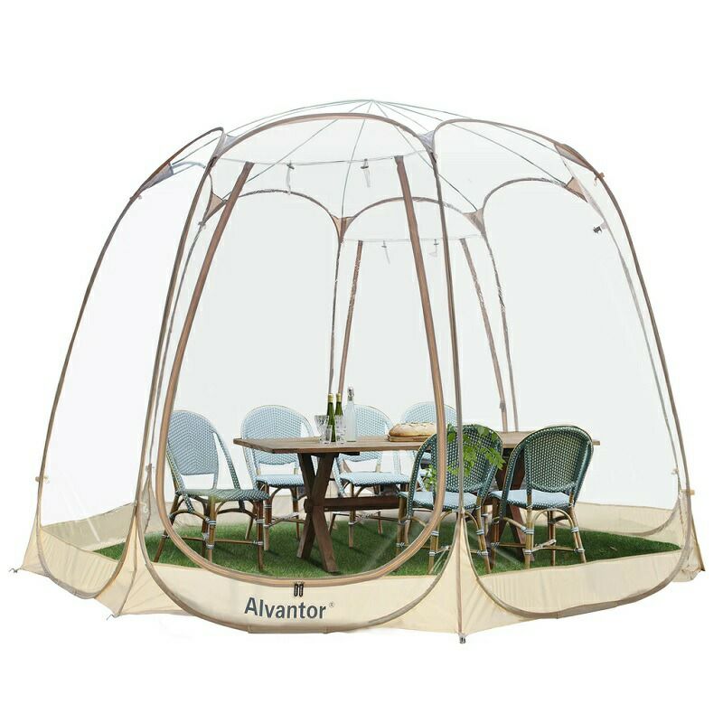 スクリーンテントインスタントポップアップAlvantorBubbleTentPopUpGazebosOutdoorCampingTentCanopyPatented