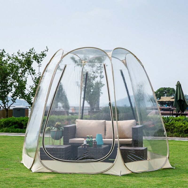 バブルテント透明クリアポップアップスクリーンテントインスタントガゼボAlvantorBubbleTentPopUpGazebosOutdoorCampingTentCanopyPatented【代引不可】