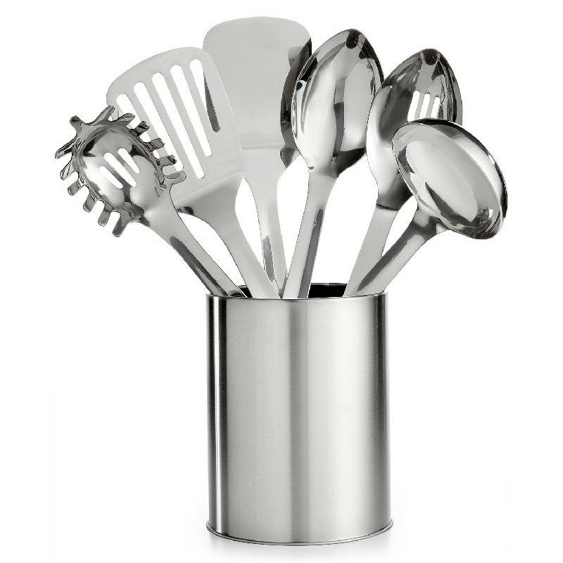 マーサシュツアートステンレスキッチンツールユーテンシル7点セットMarthaStewartCollection7-Pc.StainlessSteelUtensilSet