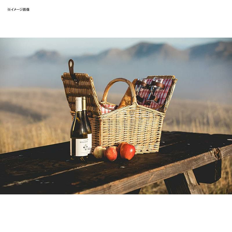 ピクニックバスケット2人用お皿ワイングラスコルク抜付PicnicTimePiccadillyWillowPicnicBasketforTwoPeople,withPlates,WineGlasses,Cutlery,andCorkscrew