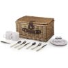 ピクニックバスケット2人用イングリッシュスタイルPicnicTimeCatalinaEnglishStylePicnicBasketwithServiceforTwo,DahliaCollection