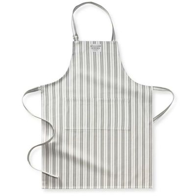 ウイリアムズ・ソノマ エプロン クラシックストライプ ローマ字名入れ可 (別途料金) W69×L91cm Williams Sonoma Classic Stripe Aprons