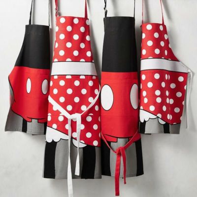ウイリアムズ・ソノマ限定 ディズニー ミッキー ミニー エプロン 大人 子供 Williams Sonoma Disney Mickey & Minnie Adult & Kid Aprons