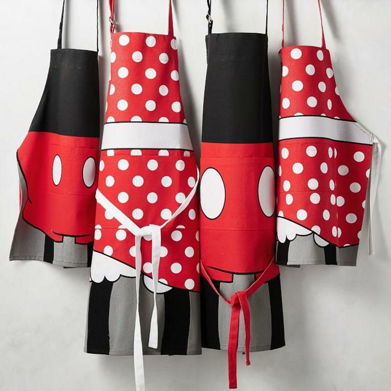 ウイリアムズ・ソノマ限定ディズニーミッキーミニーエプロン大人子供WilliamsSonomaDisneyMickey&MinnieAdult&KidAprons