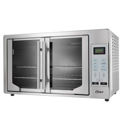 コンベクションオーブンフレンチドア観音開きオスター大きい大容量ラージステンレスOsterFrenchConvectionCountertopandToasterOven|SingleDoorPullandDigitalControls|StainlessSteel,ExtraLarge家電