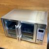 コンベクションオーブンフレンチドア観音開きオスター大きい大容量ラージステンレスOsterFrenchConvectionCountertopandToasterOven,SingleDoorPullandDigitalControls,StainlessSteel,ExtraLargeTSSTTVFDDG家電