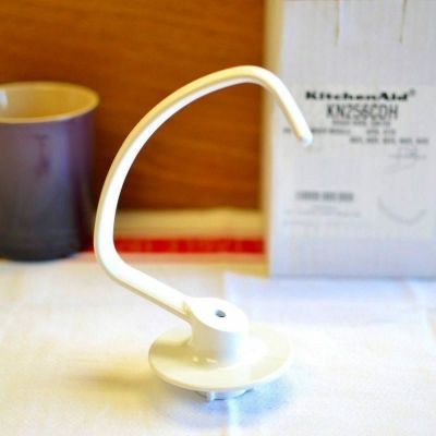 キッチンエイド Ｃ型ドゥフック 食洗機対応 6クオート 5.8L ボウルリフトタイプ スタンドミキサー用 KitchenAid Coated C-Dough Hook KN256CDH