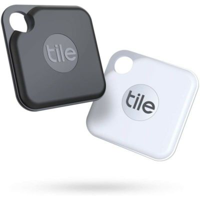 バッテリー交換可 タイル 携帯 スマートフォン ファインダー 紛失防止タグ 忘れ物 ケータイ スマホ Tile Pro（2020） The powerful finder with Replaceable Battery - 2 pack