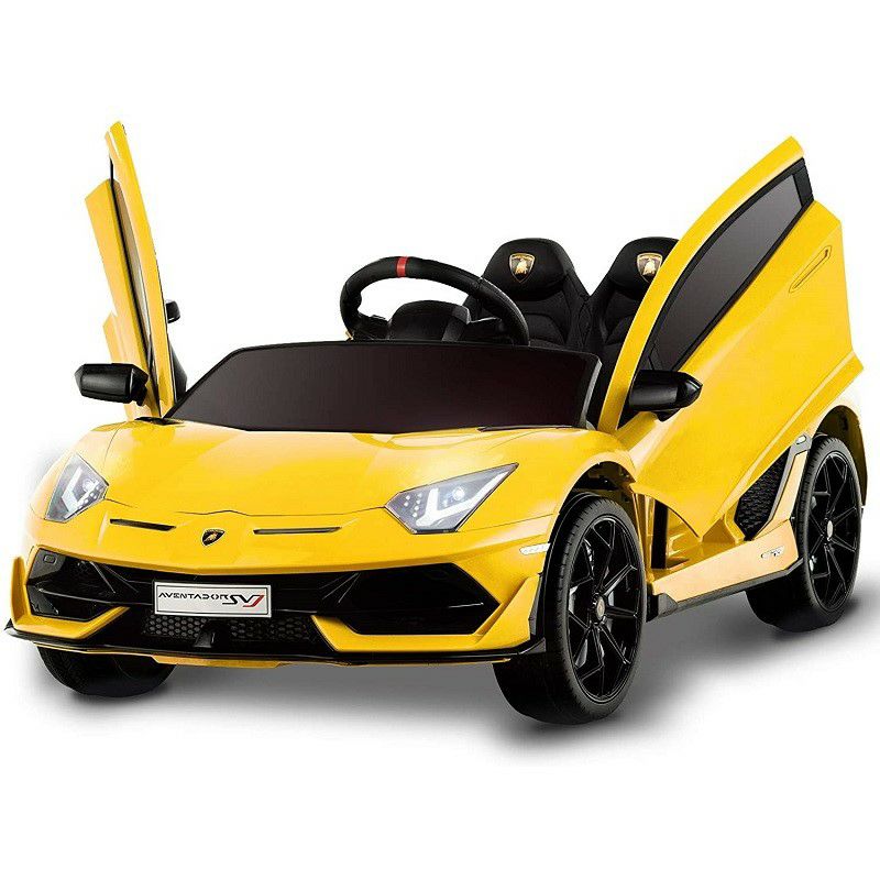 乗用玩具 電動カート 子供用Lamborghini スポーツカー 緑 