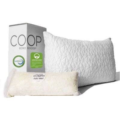 枕ピロー調節可能低反発低アレルギーメモリーフォームCoopHomeGoods-PremiumAdjustableLoftPillow-HypoallergenicCross-CutMemoryFoamFill-LulltraWashableCoverfromBambooDerivedRayon-CertiPUR-US/GREENGUARDGoldCertified-King