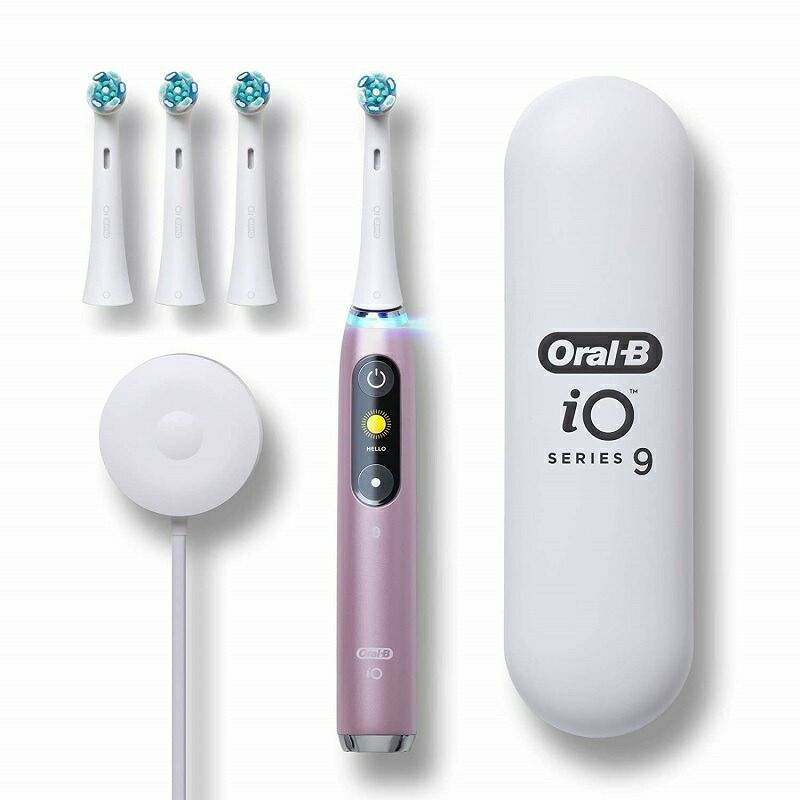 オーラルBiO9電動歯ブラシOral-BiOSeries9ElectricToothbrushWith4BrushHeads,WhiteAlabaster家電