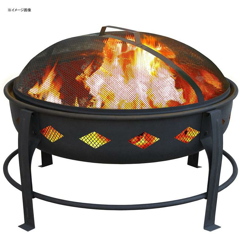 ファイヤーピットキャンプたき火台焚火ランドマンアメリカLandmannUSA21860BromleyFirePit,Black