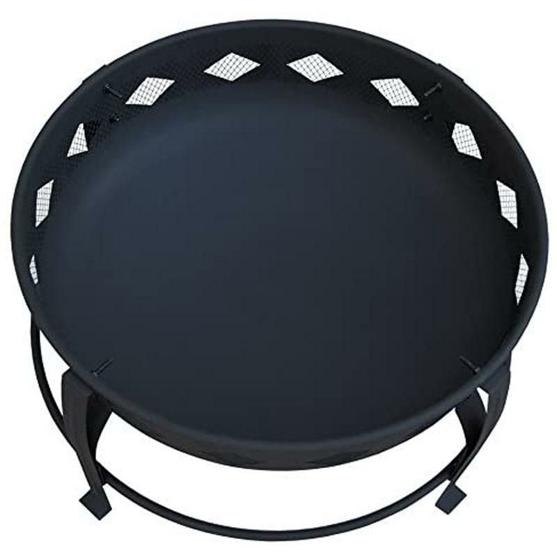 ファイヤーピットキャンプたき火台焚火ランドマンアメリカLandmannUSA21860BromleyFirePit,Black