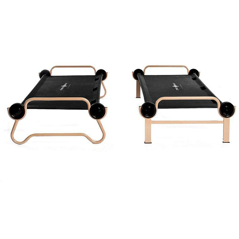 折りたたみ ベッド 2段 ラージサイズ ベンチ 227kgまで キャンプ