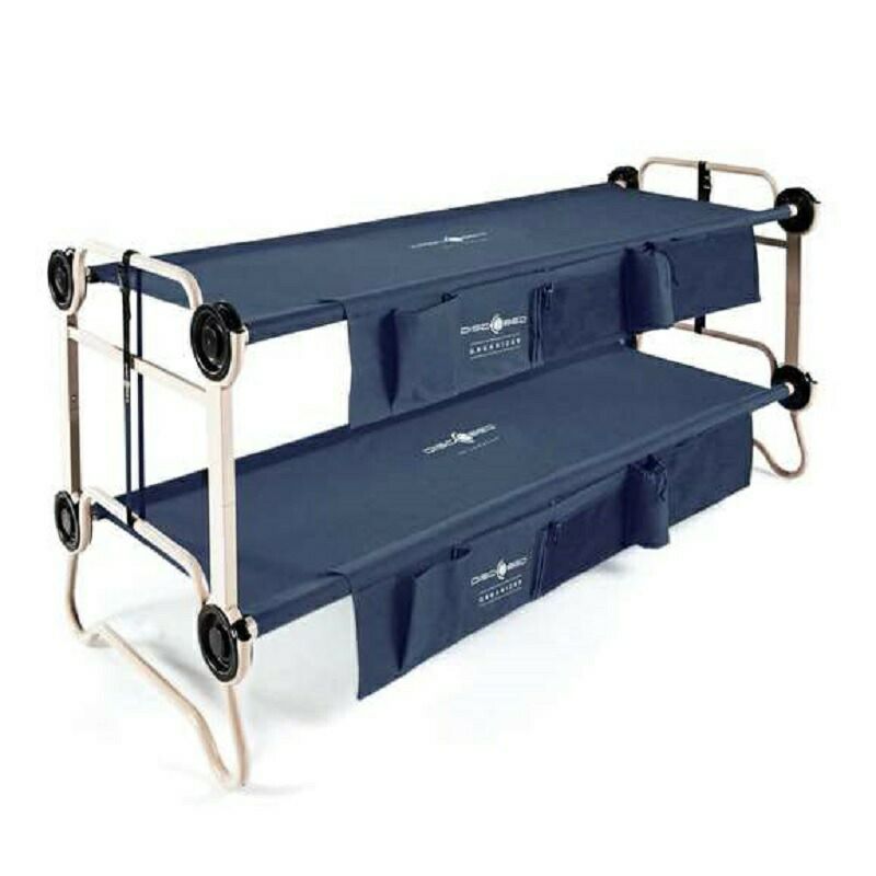 折りたたみ ベッド 2段 ラージサイズ ベンチ 227kgまで キャンプ