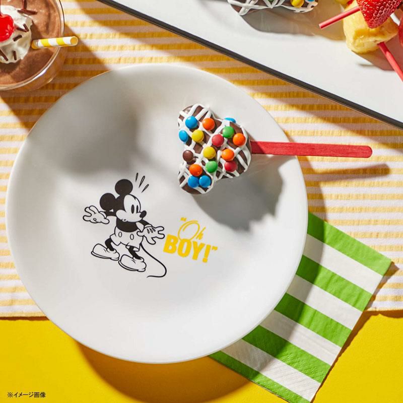 ディズニーミッキーマウスプレート皿直径22cm8枚セットコレールCorelleDisneyMickeyMouse-TheTrueOriginal8.5"SaladLunchPlates,8Pack(DisneyMickeyMouse-TheTrueOriginal)