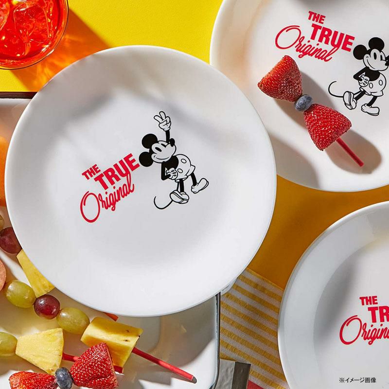 ディズニーミッキーマウスプレート皿直径22cm8枚セットコレールCorelleDisneyMickeyMouse-TheTrueOriginal8.5"SaladLunchPlates,8Pack(DisneyMickeyMouse-TheTrueOriginal)