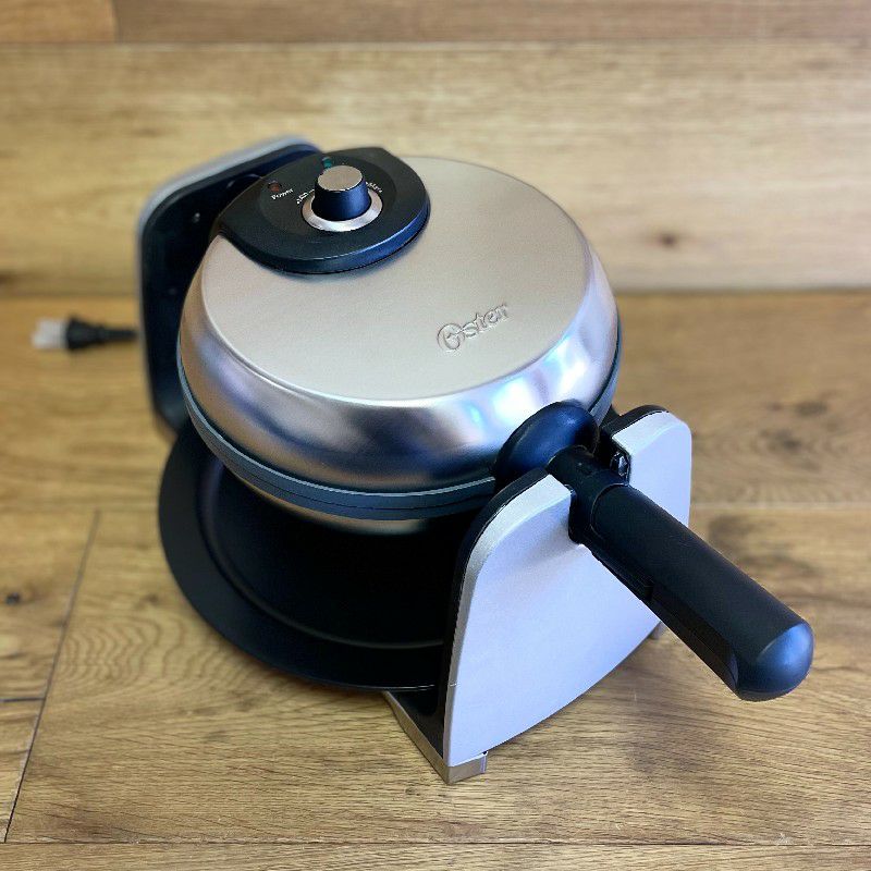 家庭用 オスター フリップ式 ワッフルメーカー ラウンド型 丸型