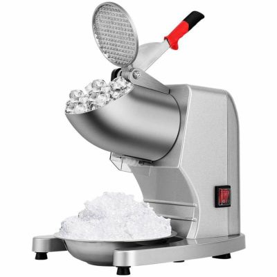 アイスクラッシャー アイスシェーバー スノーコーンメーカー かき氷 VIVOHOME 11 Inch Height Electric Dual Blades Ice Crusher Shaver Snow Cone Maker Machine Silver 143lbs/hr for Home and Commercial Use 家