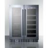 冷蔵庫ワインセラービルトインアンダーカウンター130Lステンレス24InchBuilt-InWine/BeverageCenterALFD24WBV