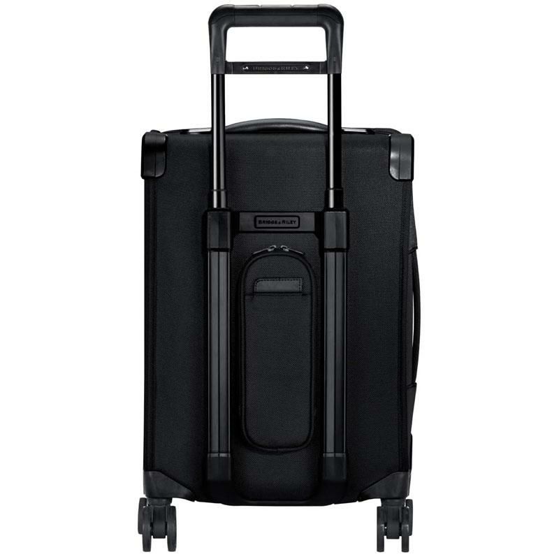 キャリーバッグスペース拡張機能TSAブラック黒Briggs&RileyBaseline-SoftsideCXExpandableCarry-OnSpinnerLuggage,Black,22-Inch