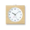 目覚まし時計アラームクロック木製ナチュラルBlockAlarmClockinNatural