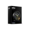 ブラウン目覚まし時計アナログクラシックアラームブラックBraunClassicAlarmAnalogueClock?Black/Black