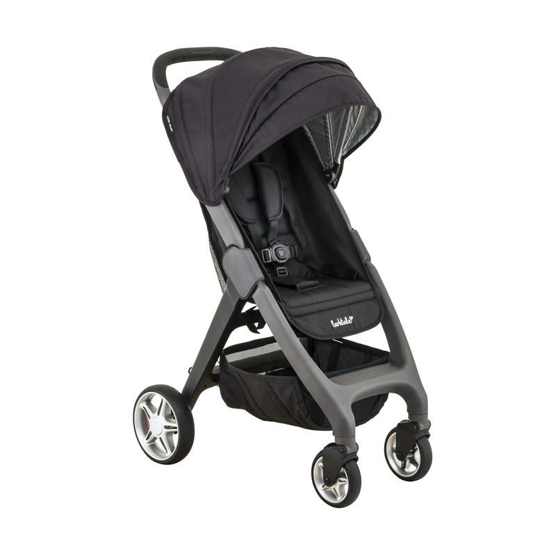 ベビーカー6ヶ月から25kgまで軽量リクライニングLarktaleChitChatStroller-MorningtonGrey