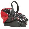 ディズニーミッキーカーシートベビーチャイルド新生児こども1.8kgから10kgまでDisneyLight'nComfyLuxeInfantCarSeat,MickeySilhouette