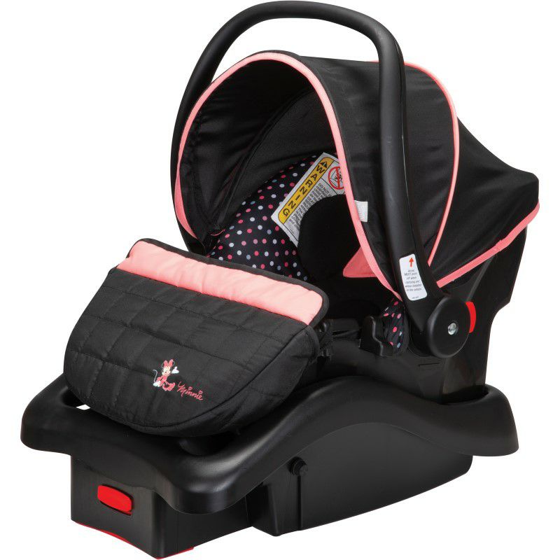 ディズニーミッキーカーシートベビーチャイルド新生児こども1.8kgから10kgまでDisneyLight'nComfyLuxeInfantCarSeat,MickeySilhouette